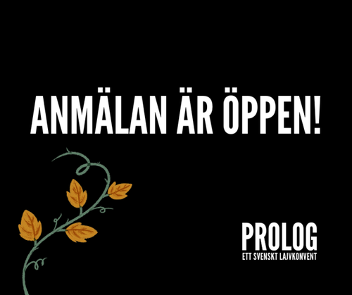 Anmälan är öppen!